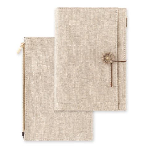 Yuru Log Notebook Cloth Cover - B6 - Beige - ColorSwatch