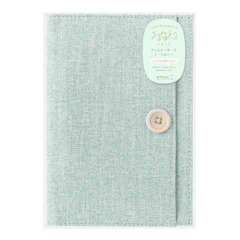 Yuru Log Notebook Cloth Cover - B6 - Blue - ColorSwatch