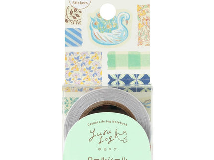 Yuru Log Roll Sticker - Antique - ColorSwatch