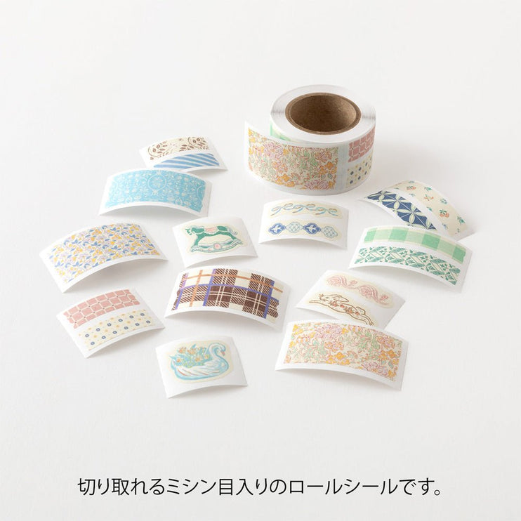 Yuru Log Roll Sticker - Antique - ColorSwatch