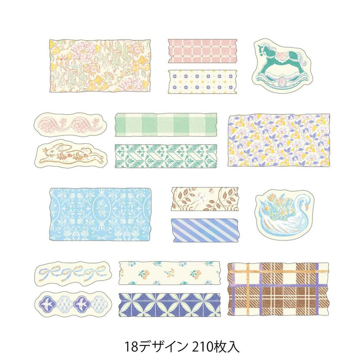 Yuru Log Roll Sticker - Antique - ColorSwatch