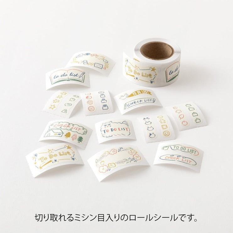 Yuru Log Roll Sticker - List - ColorSwatch