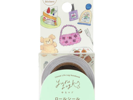 Yuru Log Roll Sticker - Motifs - ColorSwatch
