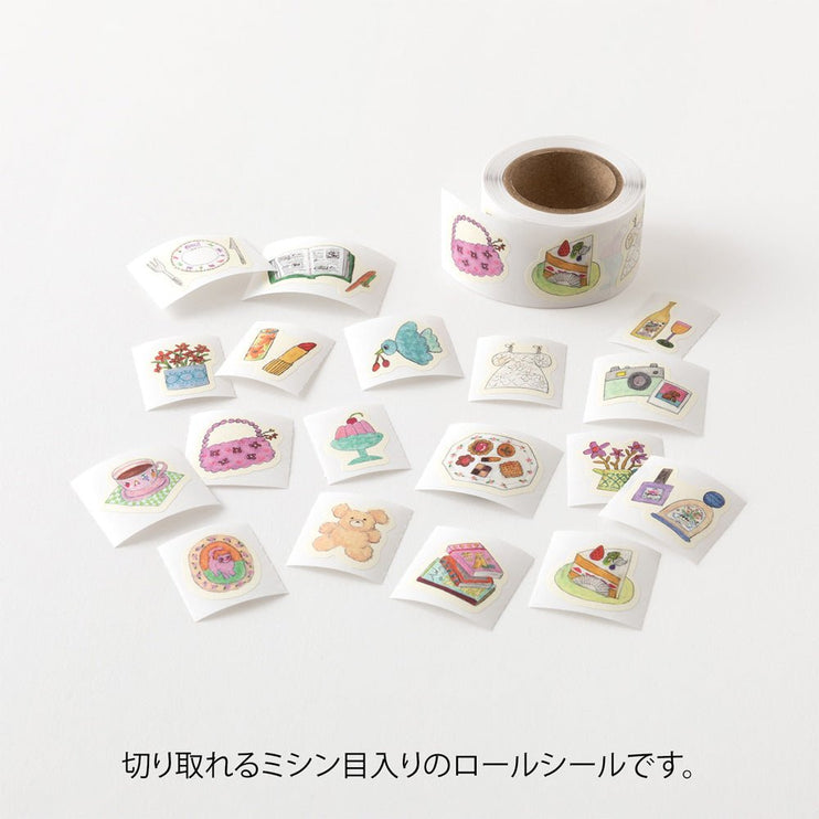 Yuru Log Roll Sticker - Motifs - ColorSwatch