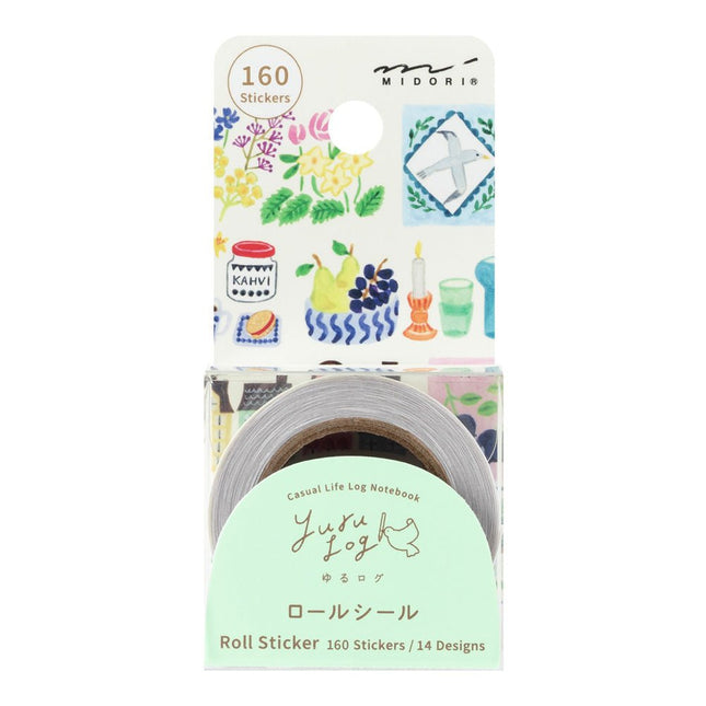 Yuru Log Roll Sticker - Stamps - ColorSwatch