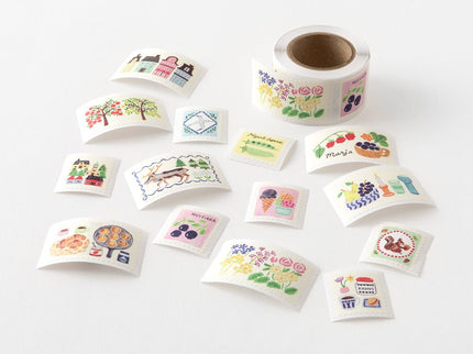 Yuru Log Roll Sticker - Stamps - ColorSwatch
