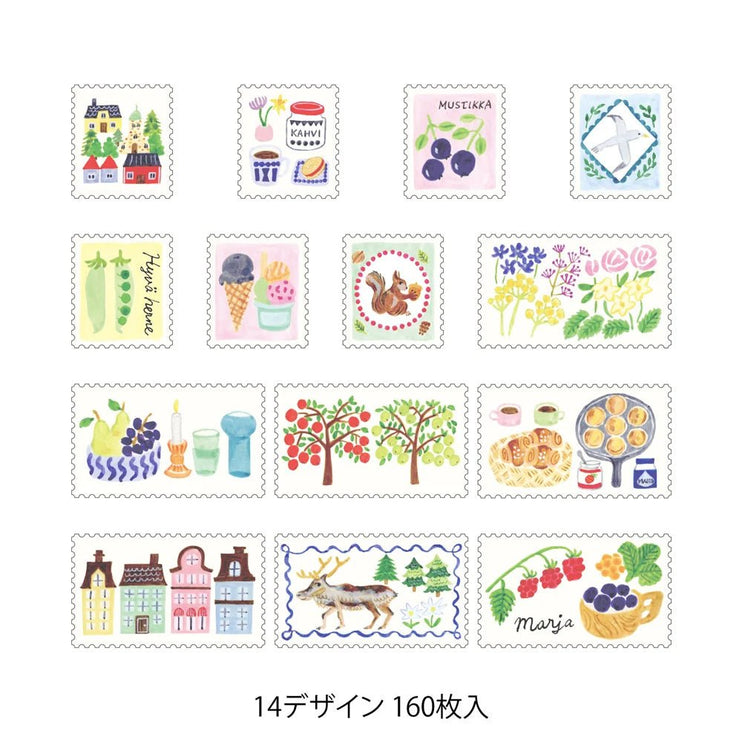 Yuru Log Roll Sticker - Stamps - ColorSwatch