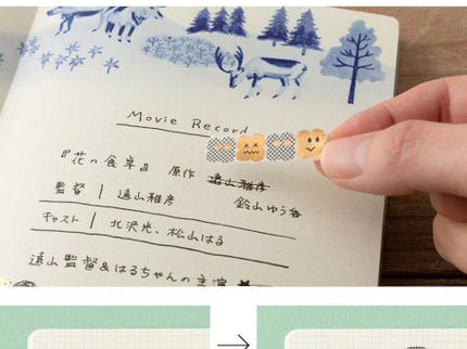 Yuru Log Stickers - Camouflage Forest - ColorSwatch