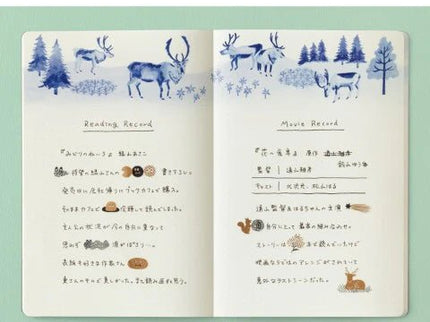 Yuru Log Stickers - Camouflage Forest - ColorSwatch