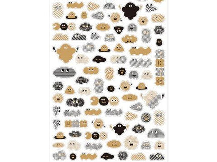 Yuru Log Stickers - Camouflage Mini Monster - ColorSwatch