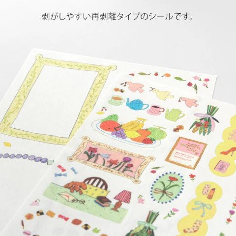 Yuru Log Stickers - My Life - ColorSwatch