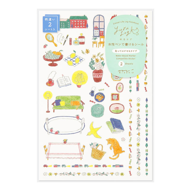 Yuru Log Stickers - Daily Life