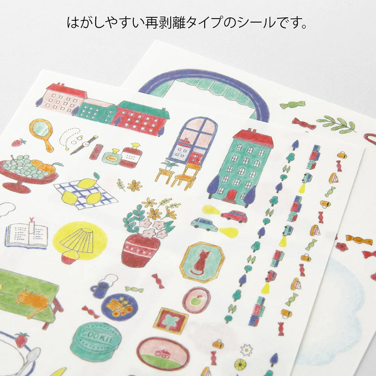 Yuru Log Stickers - Daily Life