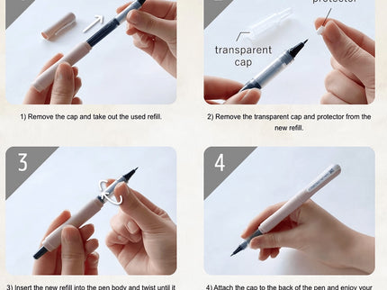 Cocoiro Letter Pen - Body + EF Brush (Nuevos Colores)