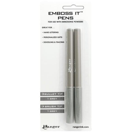 Emboss it Pens - Brush + Round