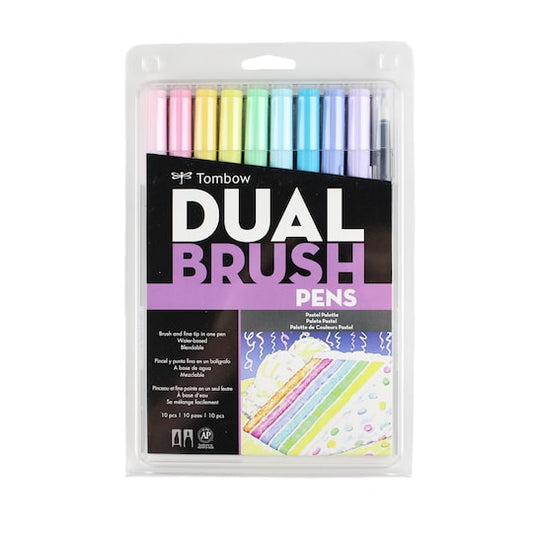 Dual Brush Pens - Pastel