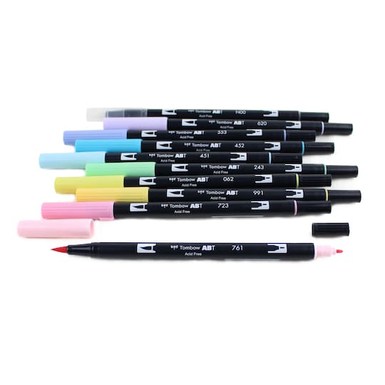 Dual Brush Pens - Pastel