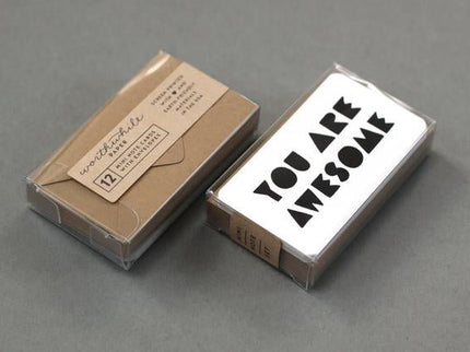 12 Mini Notas - Awesome - ColorSwatch