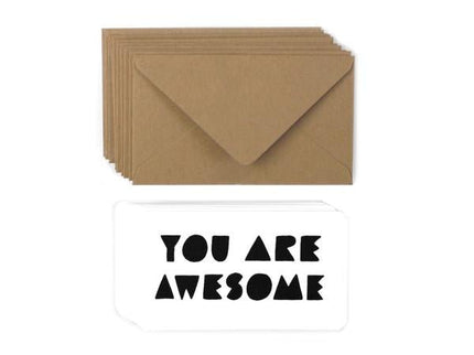 12 Mini Notas - Awesome - ColorSwatch