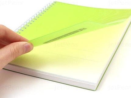 Cuaderno Septcouleur - A5 - Líneas - Verde