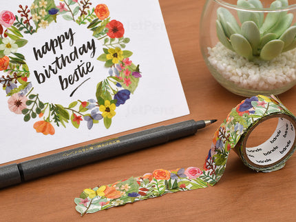 Washi Sticker Roll - Camellia