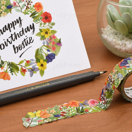 Washi Sticker Roll - Camellia
