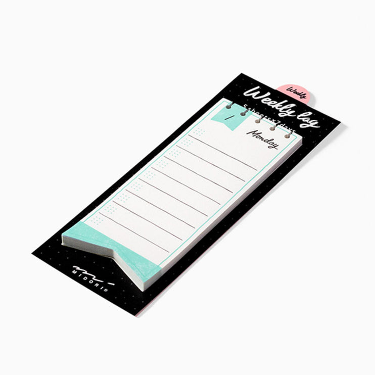 Stickies - Weekly Log - Ribbon