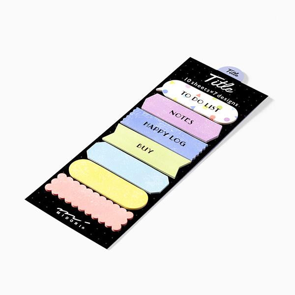 Stickies - Title - Colores