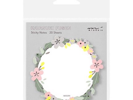 Sticky Notes Troqueladas - Flores