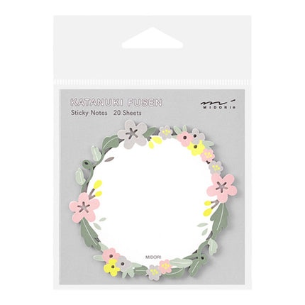 Sticky Notes Troqueladas - Flores