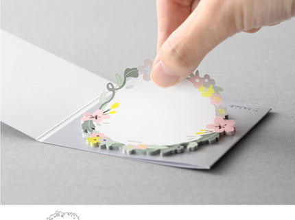 Sticky Notes Troqueladas - Flores