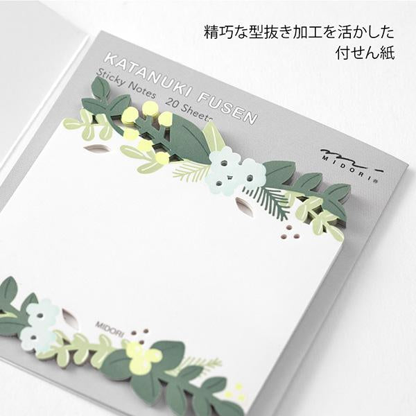 Sticky Notes Troqueladas - Plantas