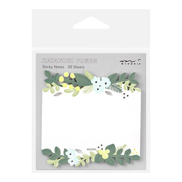 Sticky Notes Troqueladas - Plantas