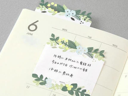 Sticky Notes Troqueladas - Plantas