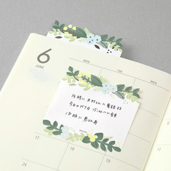 Sticky Notes Troqueladas - Plantas