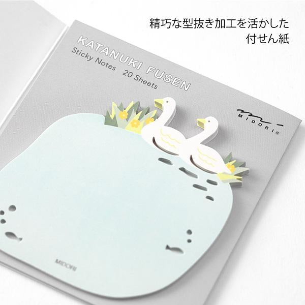 Sticky Notes Troqueladas - Cisnes