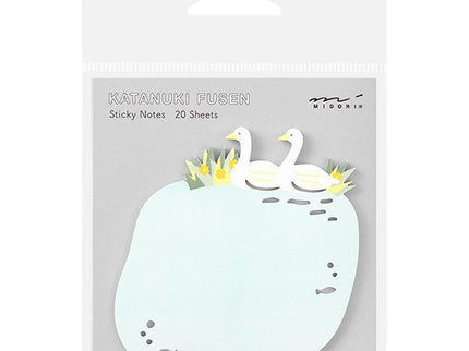 Sticky Notes Troqueladas - Cisnes