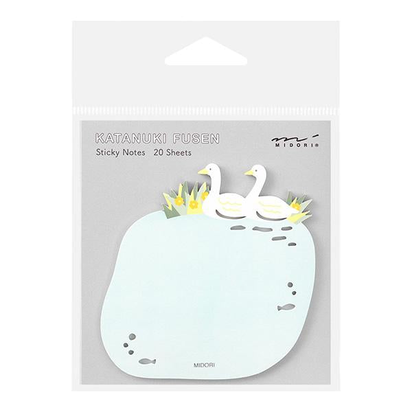 Sticky Notes Troqueladas - Cisnes