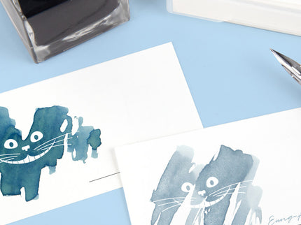 Ink Swatch - Tarjetas Horizontales - 50 - Cheshire Cat