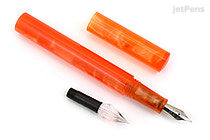 N6 Glass Dip Pen/Fountain Pen - Naranja