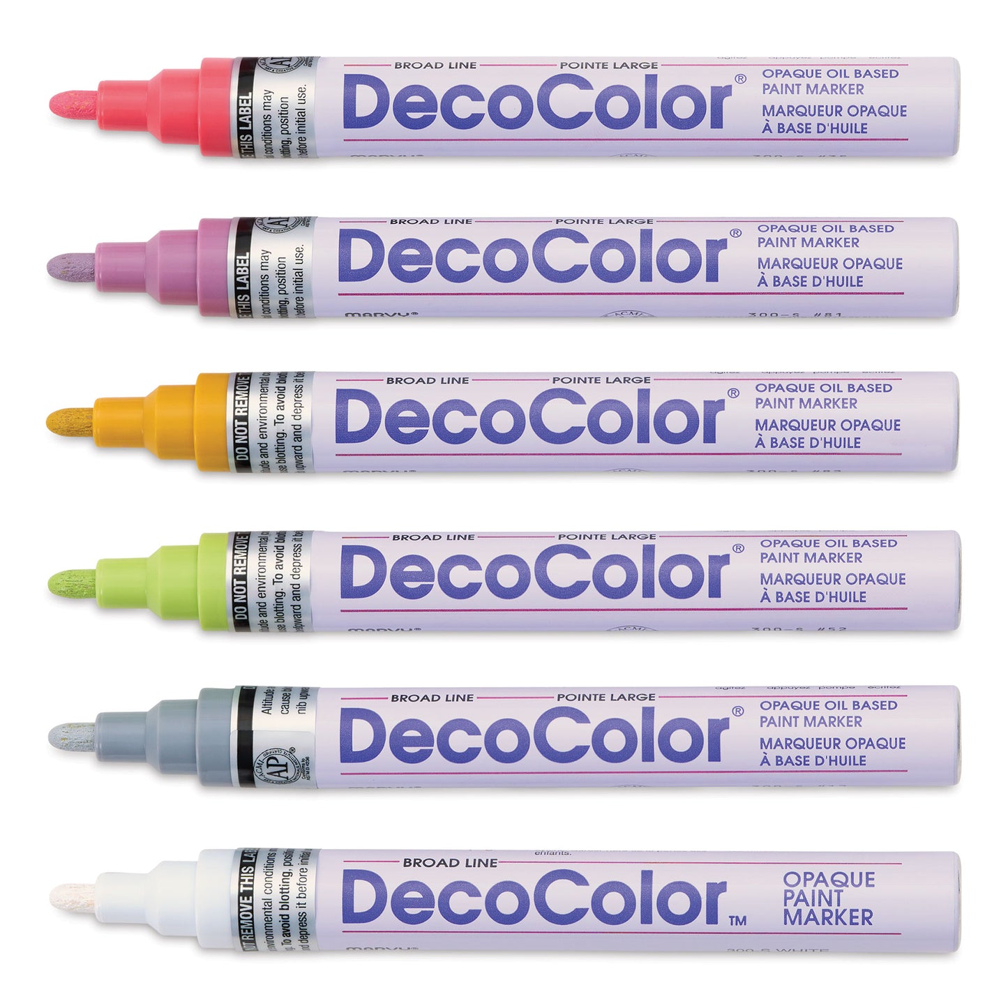 DecoColor - Retro - Set de 6