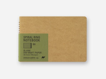 Traveler's Notebook B6 - Kraft