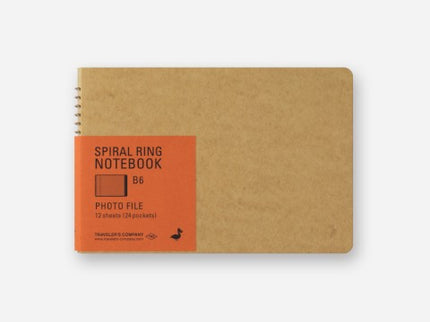 Traveler's Noteboook B6 - Photo File