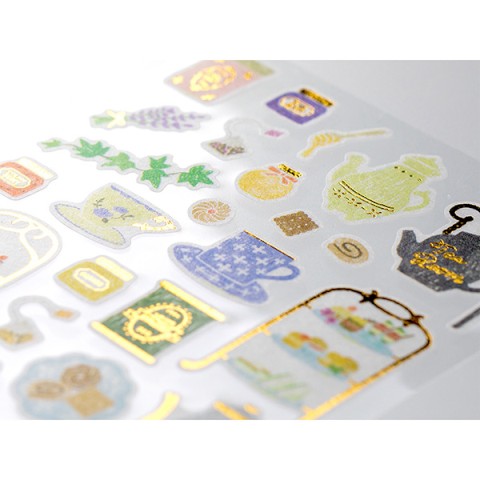 Sticker Marché - Té