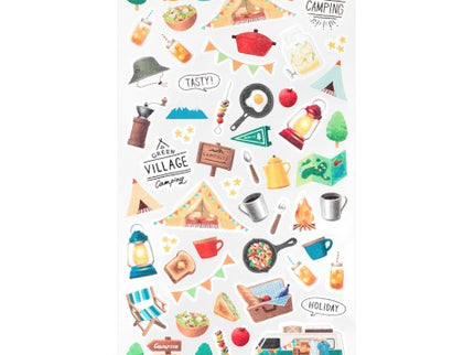 Sticker Marché - Campamento