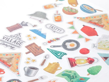 Sticker Marché - Campamento