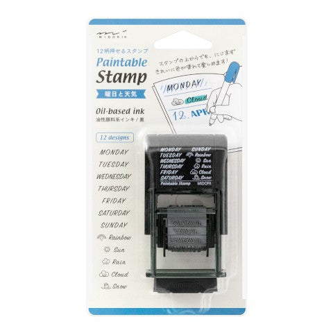 Paintable Stamp - Day & Weather
