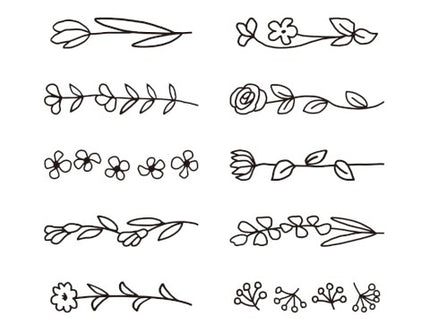 Paintable Stamp - Flores