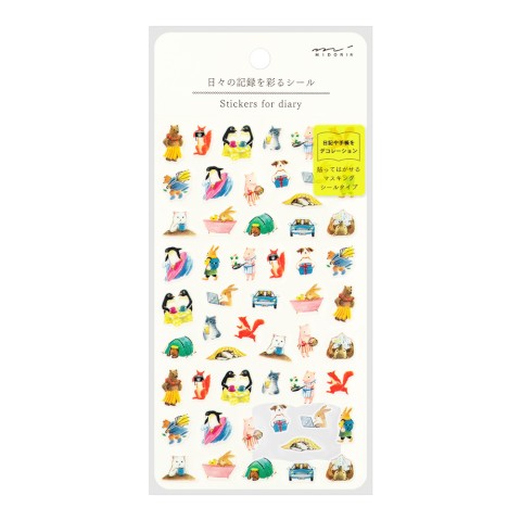 Stickers - Escenas de Animales