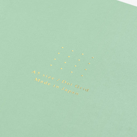 Cuaderno Soft Color - Puntos - Menta